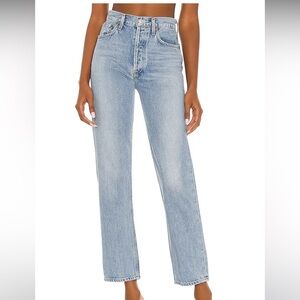 AGOLDE 90s Pinch Waist Jean in Soundwave